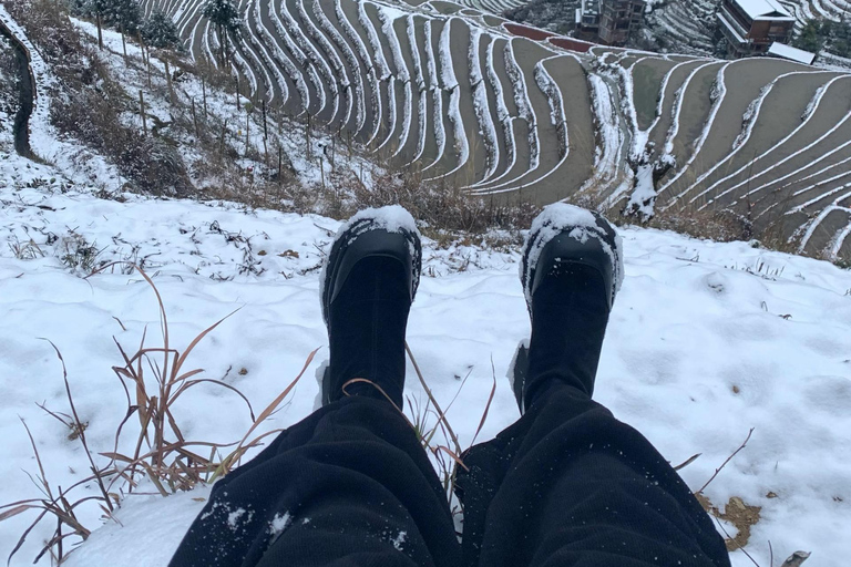 From Guilin: Longji Rice Terraces & Yao Village Day Trip Private Tour (English Driver-Guide)