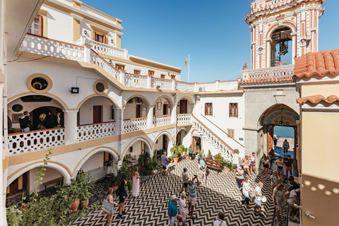 Depuis Rhodes : journée sur l'île de Symi en bateauVisite avec lieu de rencontre à Mandraki