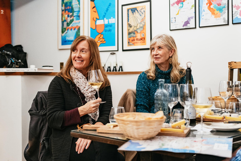 Paryż: Degustacja wina z 6 winami i deską serów