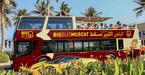Muscat: Big Bus Hop-On Hop-Off Sightseeing Tour