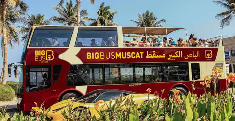 Maskatas: ekskursija "Big Bus Hop-On Hop-Off Sightseeing Tour