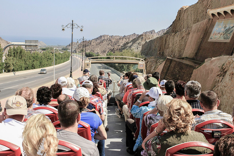 Muscat: Sightseeingtur med stor buss Hop-On Hop-Off48-timmars Hop-on Hop-off sightseeingtur