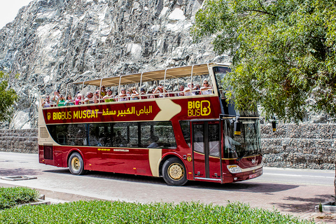 Muscat: Sightseeingtur med stor buss Hop-On Hop-Off48-timmars Hop-on Hop-off sightseeingtur