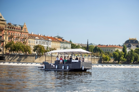 Prag: Private Radboot-Flussfahrt mit Bier oder ProseccoPrag: Private Radboot-Flussfahrt mit Prosecco