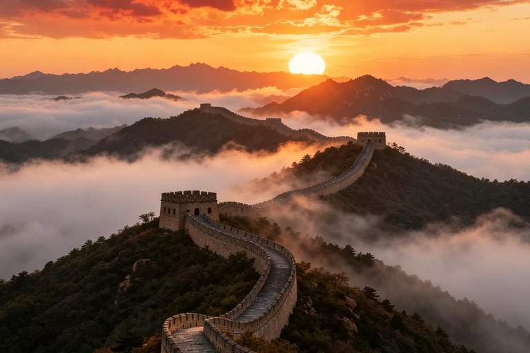 Beijing: Jinshanling Great Wall Day Trip with Transfer Entry ticket only (4:00am-6:30pm)