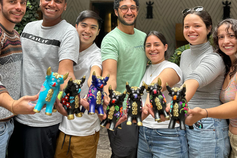 Cusco: Paint your own craft | Torito de Pucará | Andean Llama Cusco: Paint your own handicraft | Torito de Pucará | Andean llama