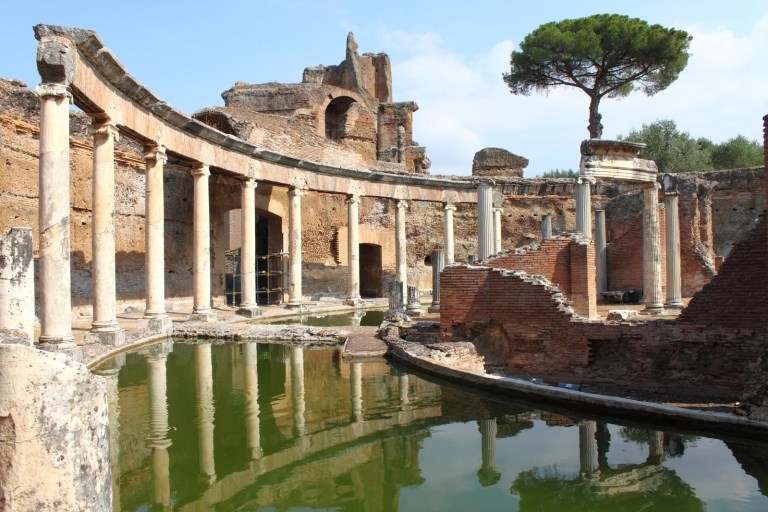 Rome: Tivoli Villas and UNESCO Jewels Tour Tour in French with Meeting Point