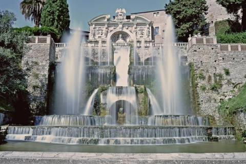Rome: excursie naar de prachtige UNESCO Tivoli-villa'sRondleiding in het Duits met ophaalservice