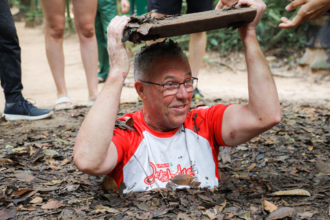 HCMC: Cu Chi Ben Duoc - Less Crowded & Real Gun Shooting Group Tour: Ben Duoc Tunnels & Shooting Range