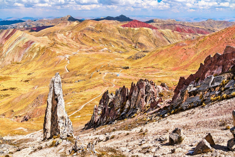 Cusco: Palccoyo Rainbow Mountain, Llama Sanctuary & Lunch