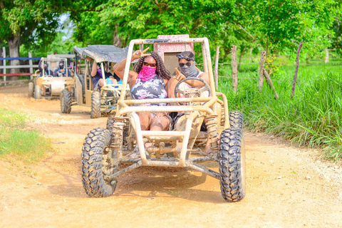 Punta Cana: Buggy Tour z basenem jaskiniowym i degustacją czekolady