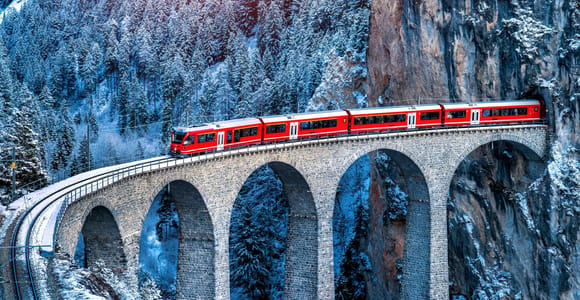 Von Mailand: Bernina-Zugfahrt nach St. Moritz