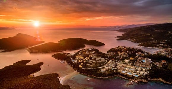 From Corfu: Blue Lagoon, Sivota and Caves Sunset Cruise