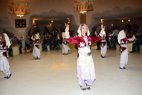 Cappadocia: Cave Turkish Night Show with Dinner & Drinks Turkish Night Show with Dinner & Unlimited Drinks