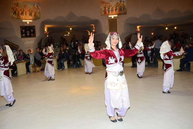 Cappadocia: Cave Turkish Night Show with Dinner & Drinks Turkish Night Show with Dinner & Unlimited Drinks