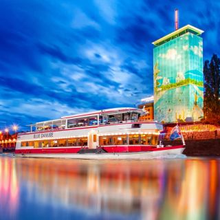 Vienna: tour in barca di 1 ora sul Canale del Danubio