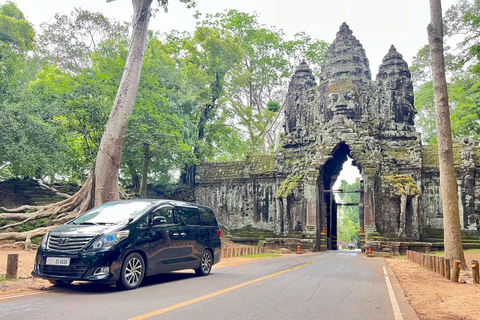 Taxi Transfer Siem Reap to Kratie - English Speaking Driver