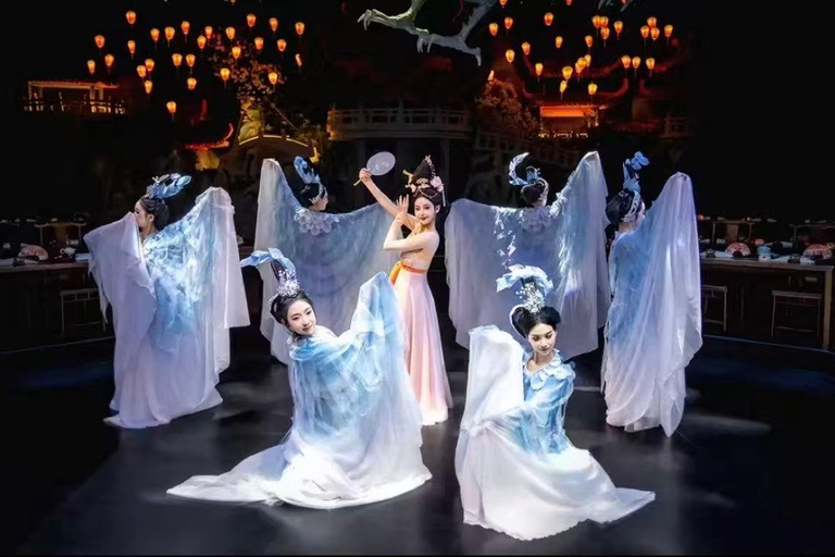 Shanghai: Xuyan Wanbanglaichao Show Ticket with Dinner Lunch, Standard