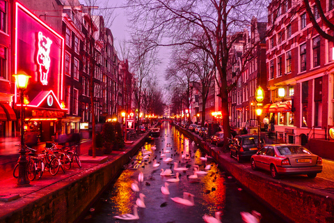 Amsterdam: tour del quartiere a luci rosseTour del quartiere a luci rosse di Amsterdam in spagnolo