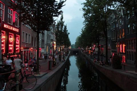 Amsterdã: passeio pelo distrito da luz vermelhaExcursão ao Distrito da Luz Vermelha de Amsterdã em espanhol