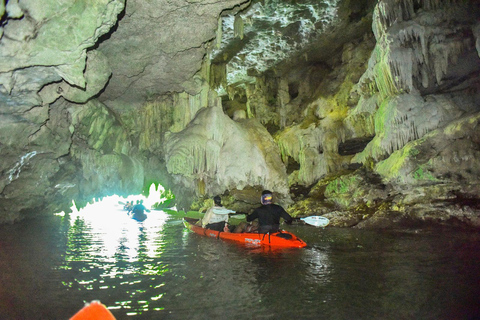 De Krabi: Aventura de caiaque de dia inteiro na caverna do mar de Bor Thor