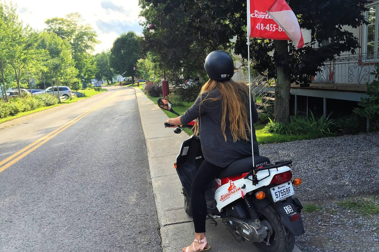 Quebec City - Scooter Guided Tour on Ile d'Orléans Quebec City: Scooter Tour on Ile d'Orleans chocolate berries