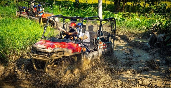 Punta Cana: Jungle Buggy Ride and Zipline Adventure Combo