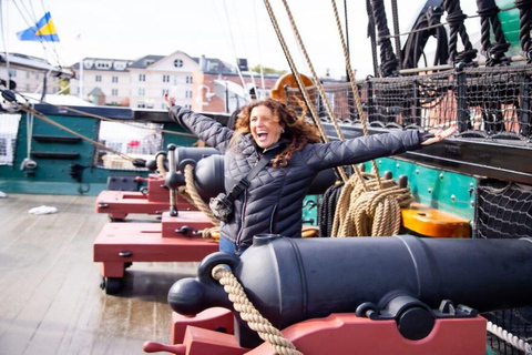 Excursão a pé por Boston com USS Constitution e cruzeiro de barco