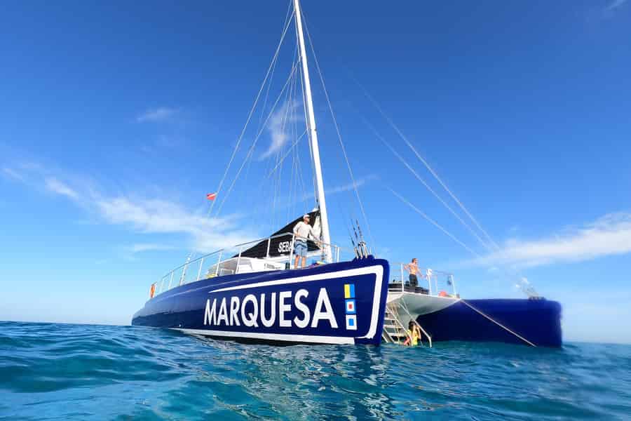Key West: Katamaran-Schnorcheln mit Meeresfrüchtekochen und Open Bar. Foto: GetYourGuide