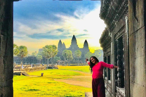 Siem Reap Unfoggetable Temple Tour 2-dniowa wycieczka ze wschodem/zachodem słońcaWspólna wycieczka