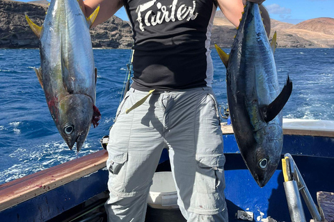 Lanzarote: Bottom Fishing & Coastal Trolling Coastal Trolling & Bottom Fishing Trip