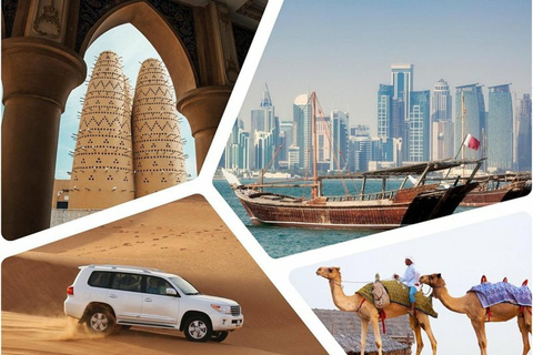 Doha: Private Combo City Tour with Desert Safari
