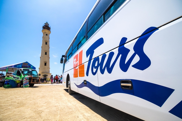 Isla de Aruba: tour de 4 horas en autobús y esnórquel