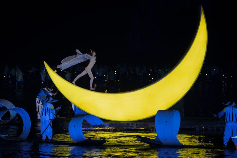 Guilin: 1-Tag Höhle, Xianggong Hügel, Bambusboot &amp; Show