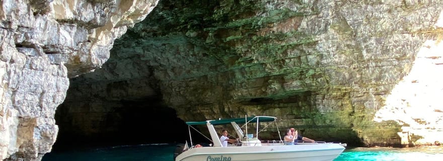 Malte : Excursion en bateau privé à Comino, au Lagon Bleu et à Gozo