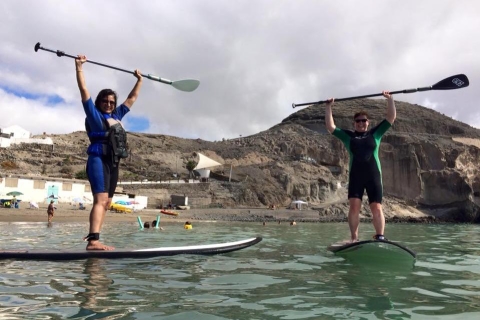 Gran Canaria: les stand-up paddle (suppen) & snorkelen