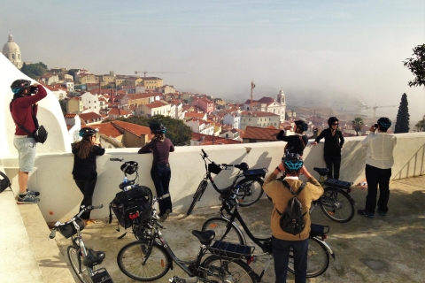 Lissabon: e-bike-rondleiding van 3 uur B-kant van de stad