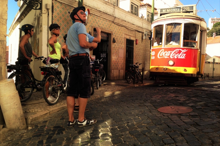 Lissabon: e-bike-rondleiding van 3 uur B-kant van de stad