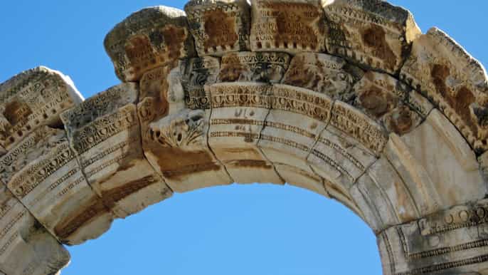 roman ephesus from kusadasi
