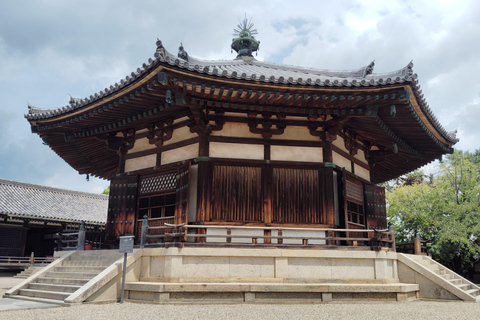 Nara: Hōryū-ji 2 uur bij het oudste houten gebouw ter wereld