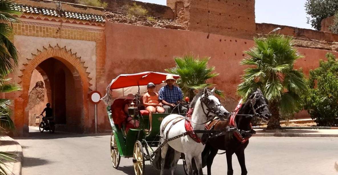 Marrakech : promenade privée de 2 h en calèche