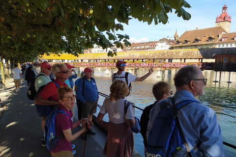 Lucerne : Visite à pied privée et dégustation de chocolat