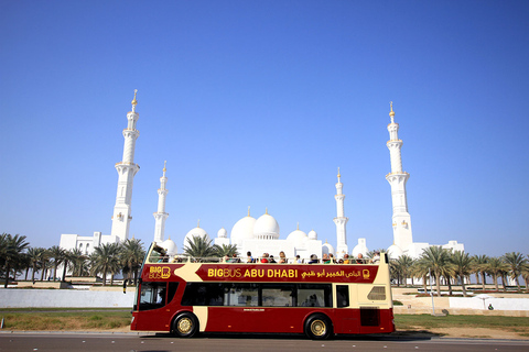 Abu Dhabi: Big Bus Hop-On Hop-Off Tour turísticoBillete de 48 horas con entrada al Museo del Louvre