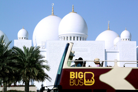 Abu Dhabi: Big Bus Hop-On Hop-Off Tour turísticoBillete de 48 horas con entrada al Museo del Louvre