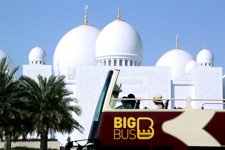 Abu Dhabi: Big Bus Hop-On Hop-Off Tour turísticoBillete de 48 horas con entrada al Museo del Louvre