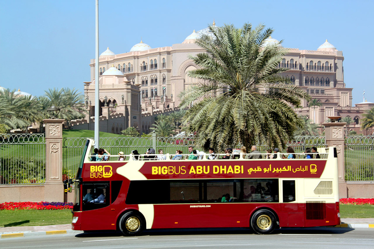 Abu Dhabi: Big Bus Hop-On Hop-Off Tour turísticoBillete de 48 horas con entrada al Museo del Louvre