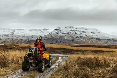 3-timmars ATV-äventyr i vulkaniska källor från Reykjavik