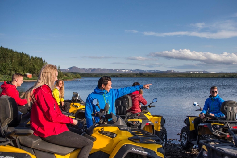 Golden Circle y ATV: tour combinado de día completo desde ReykjavíkCírculo de Oro y ATV: Tour de día completo - Single Rider