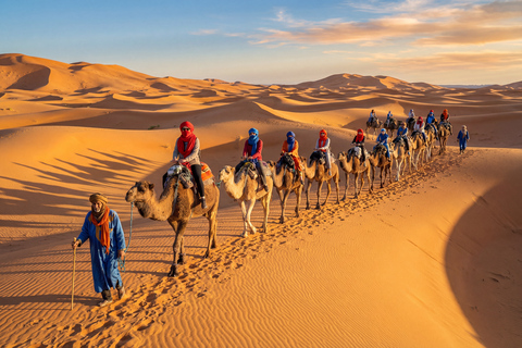 Marrakech: 3-Day Merzouga Desert Tour Camel & Sandboarding Private Premium Tour + Quad Adventure (Recommended)