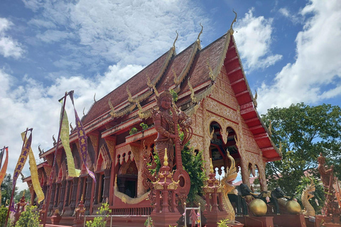 Chiang Rai Nature Escape Mae Kok River Trip and Hot Springs Chiang Rai Nature Escape by Private Van (Up to 8 Guests)